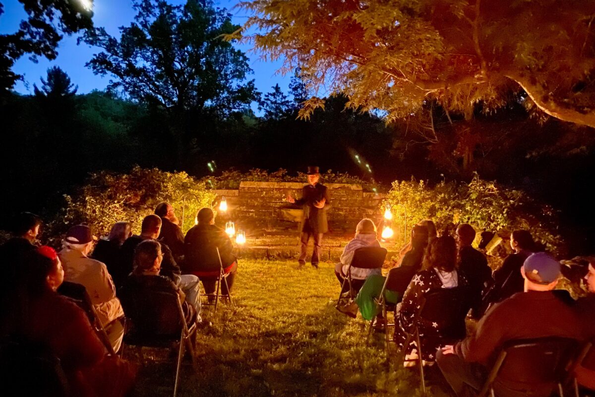 Jim Keyes performs Washington Irving's The Devil and Tom Walker.