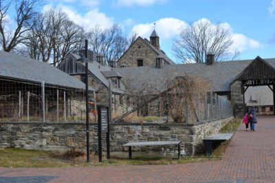 A view of Stone Barns Center in Pocantico Hills, NY.