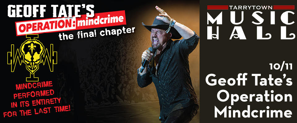 This is a promotional montage for Geoff Tate's Operation Mindcrime at Tarrytown Music Hall.