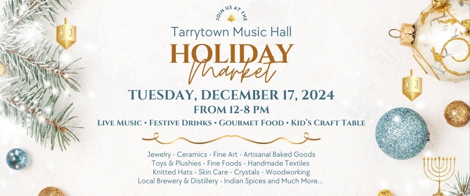 This is a promotional montage for Tarrytown Music Hall's holiday market.