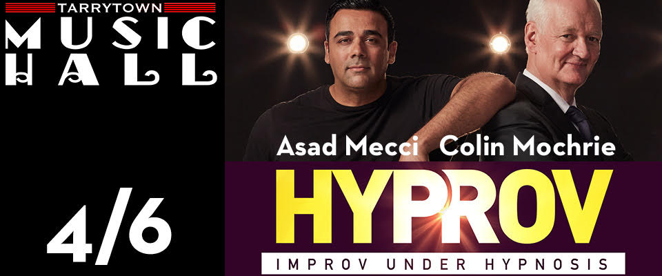 This is a promotional montage for Improv Under Hypnosis performance at Tarrytown Music Hall.