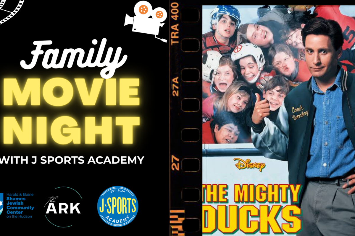 This is a promotional montage for Family Movie Night at Shames JCC in Tarrytown.