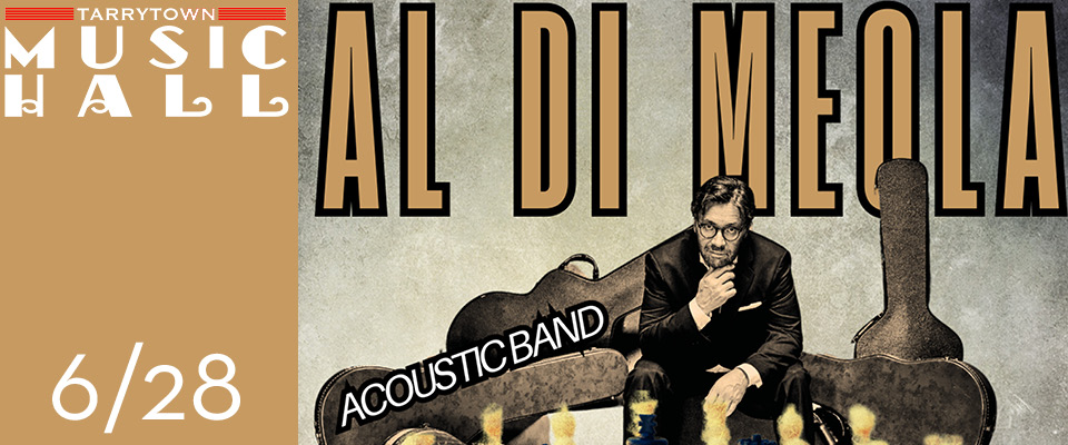 This is a promotional montage for Al Di Meola at Tarrytown Music Hall.