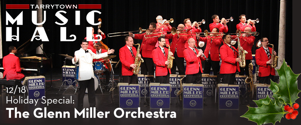 This is a promotional montage for The Glenn Miller Orchestra at Tarrytown Music Hall.