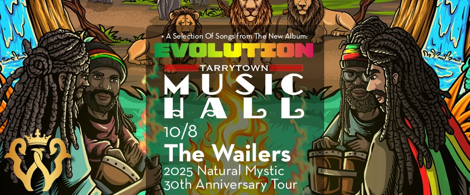 This is a promotional montage for The Wailers at Tarrytown Music Hall.