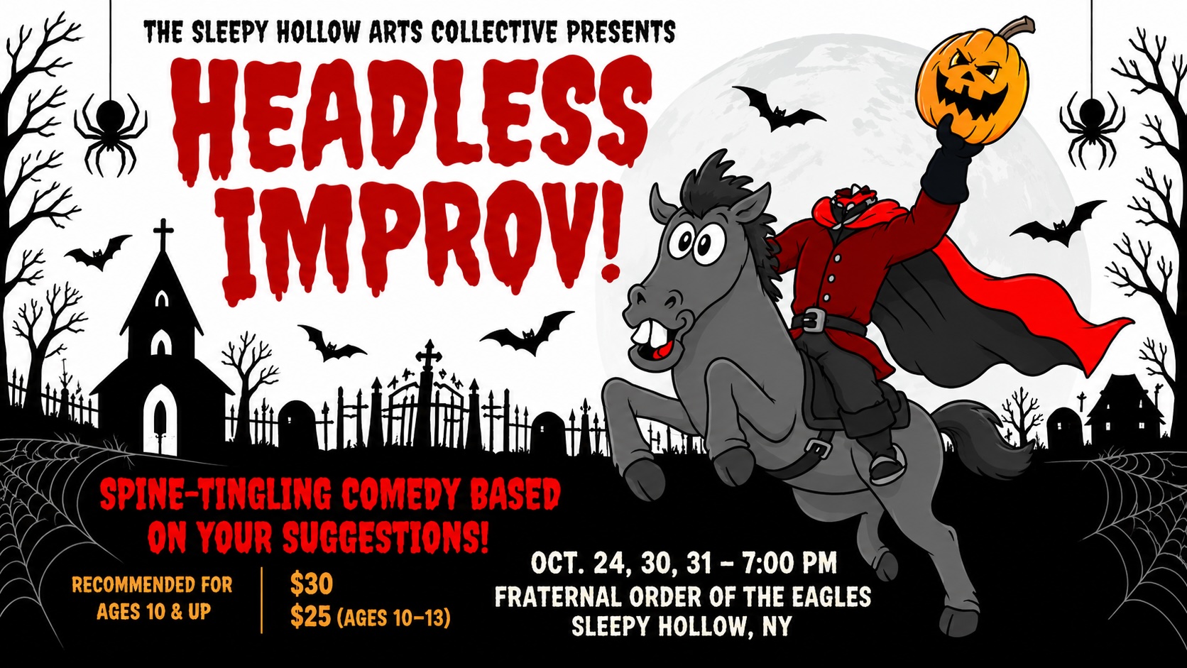 Headless Improv at Sleepy Hollow