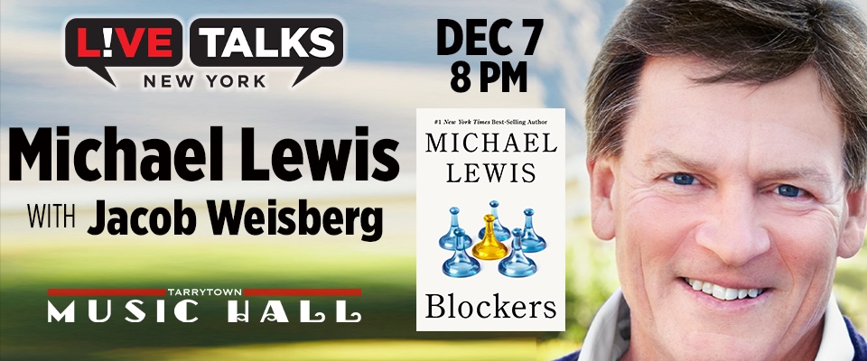This is a photo montage for Michael Lewis at Tarrytown Music Hall.