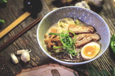 Tonkotsu Ramen at Ganso Ramen & Sushi in Sleepy Hollow.
