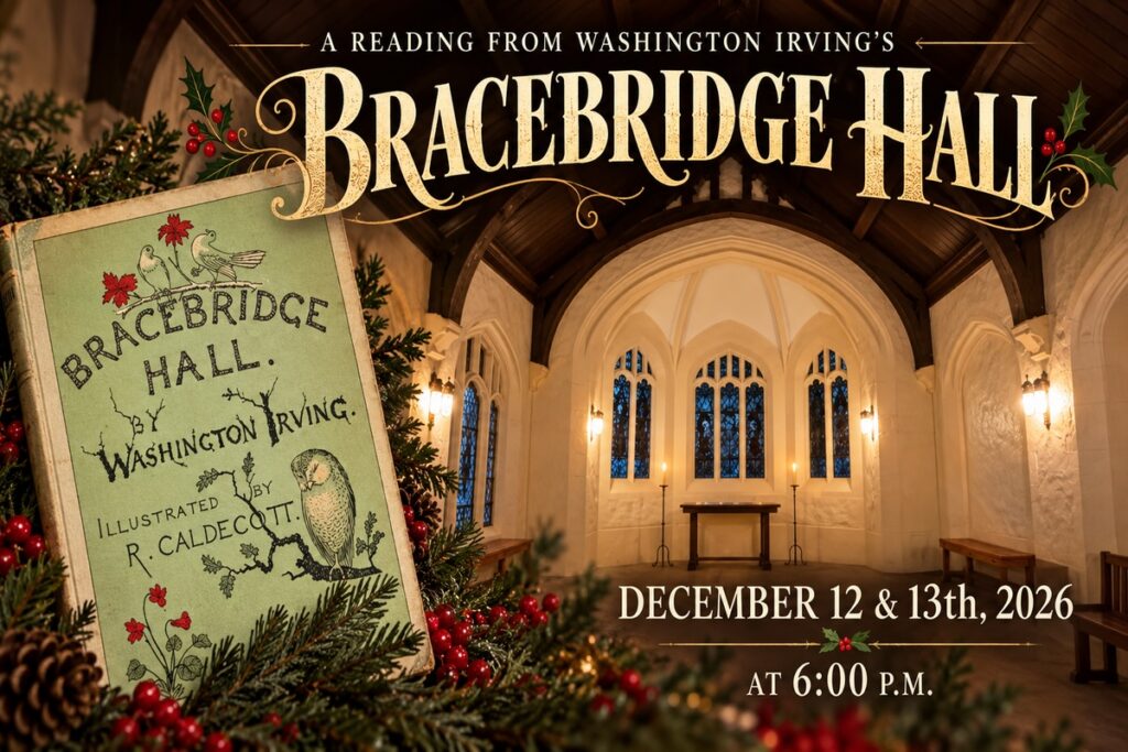 Washington Irving's Bracebridge Hall at Sleepy Hollow Cemetery.